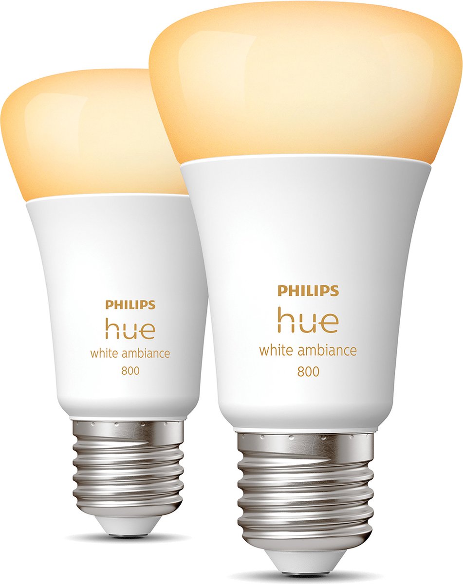 Philips White Ambiance E27 Duo pack