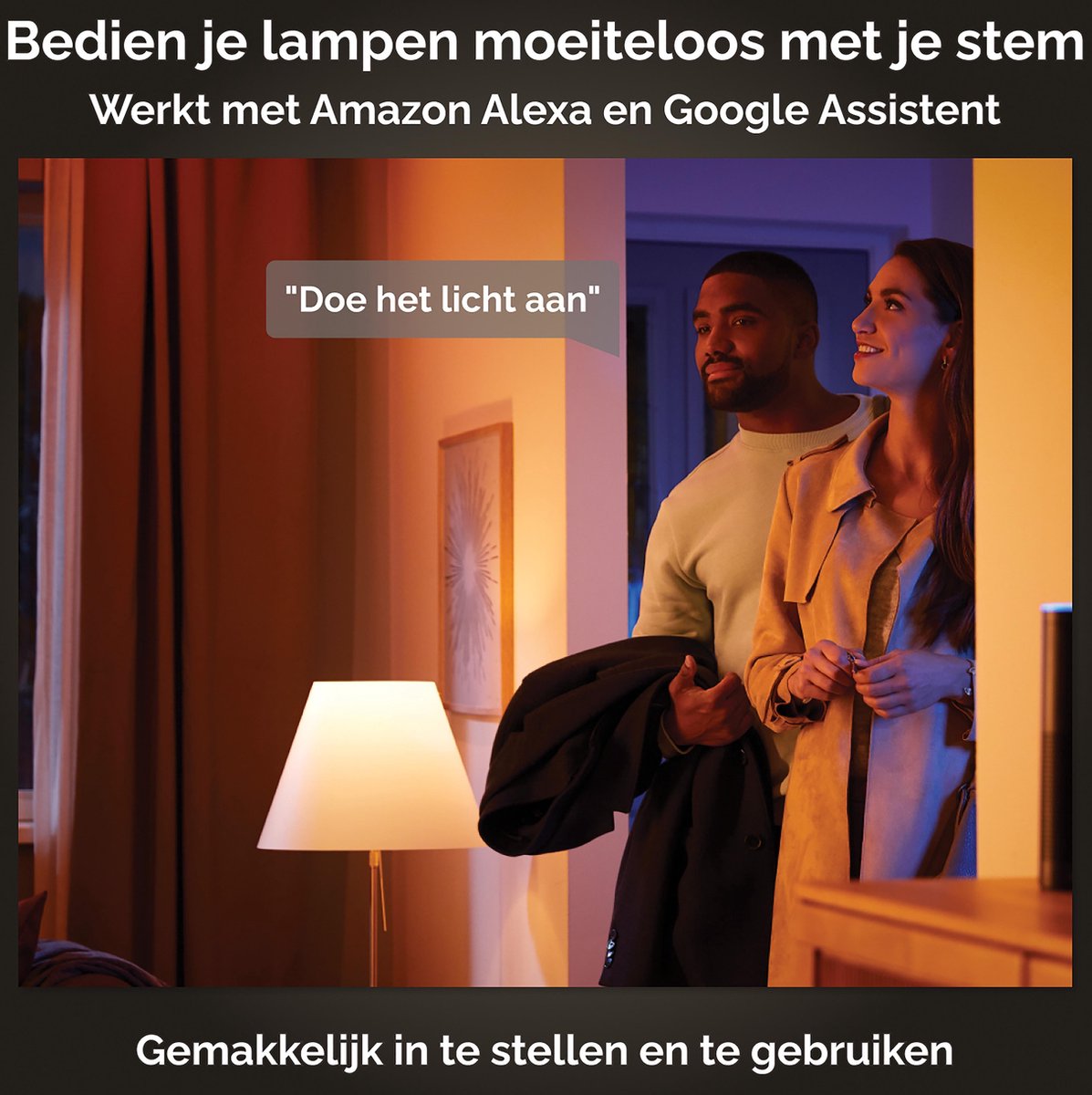 Philips White Ambiance E27 Duo pack