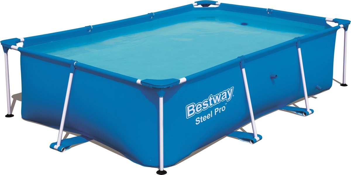 Bestway Steel Pro Zwembad Rechthoek - 259 X 170 X 61 CM - Azul