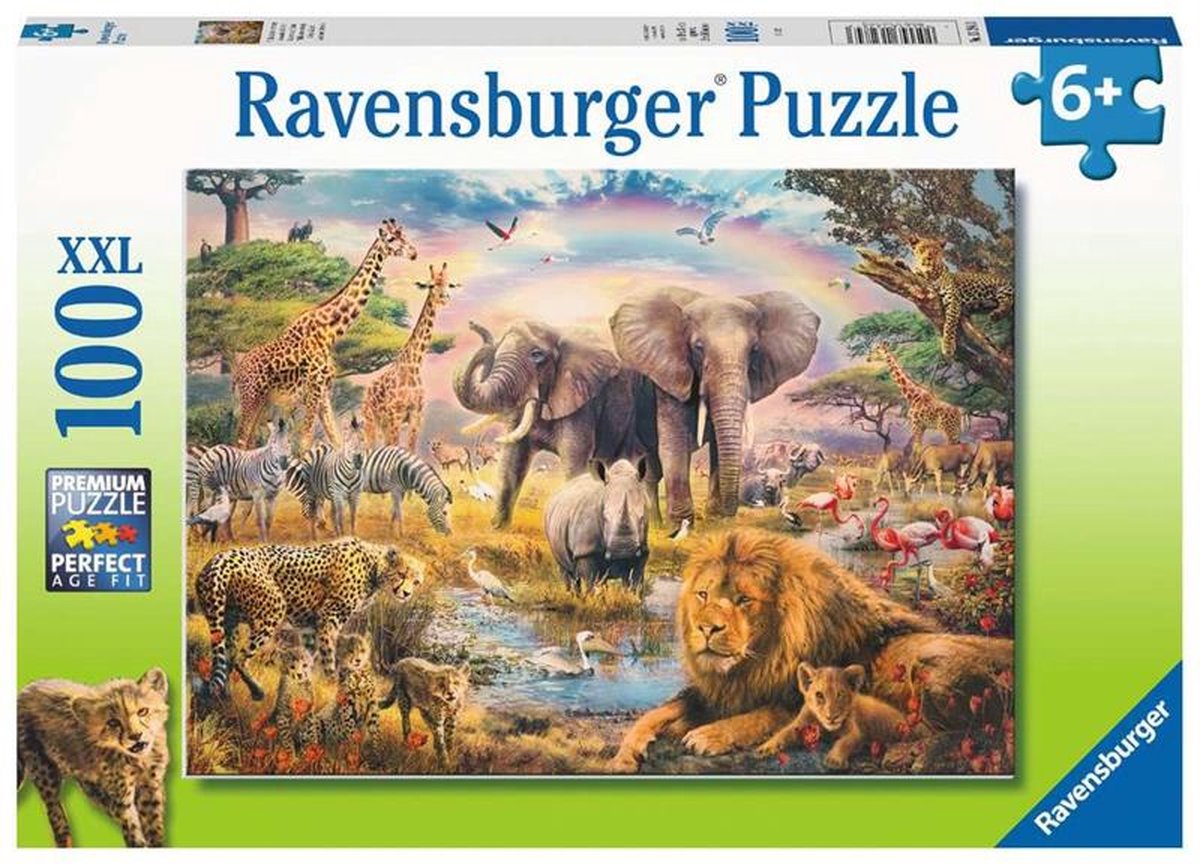 Top1Toys Puzzel Afrikaanse Savenne 100 XXL