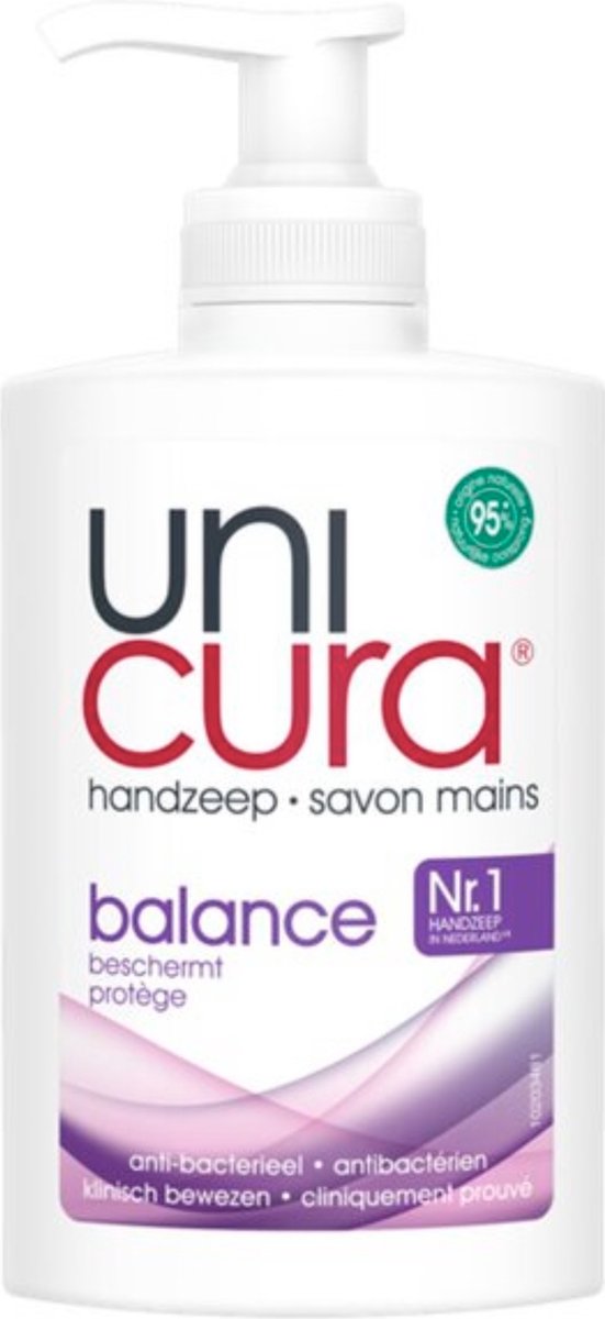 Unicura Handzeep Balance Pomp 250ml