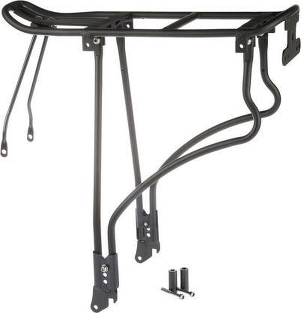 Massload Achterdrager Cl-552-1 Aluminium 26-28 Inch - Zwart