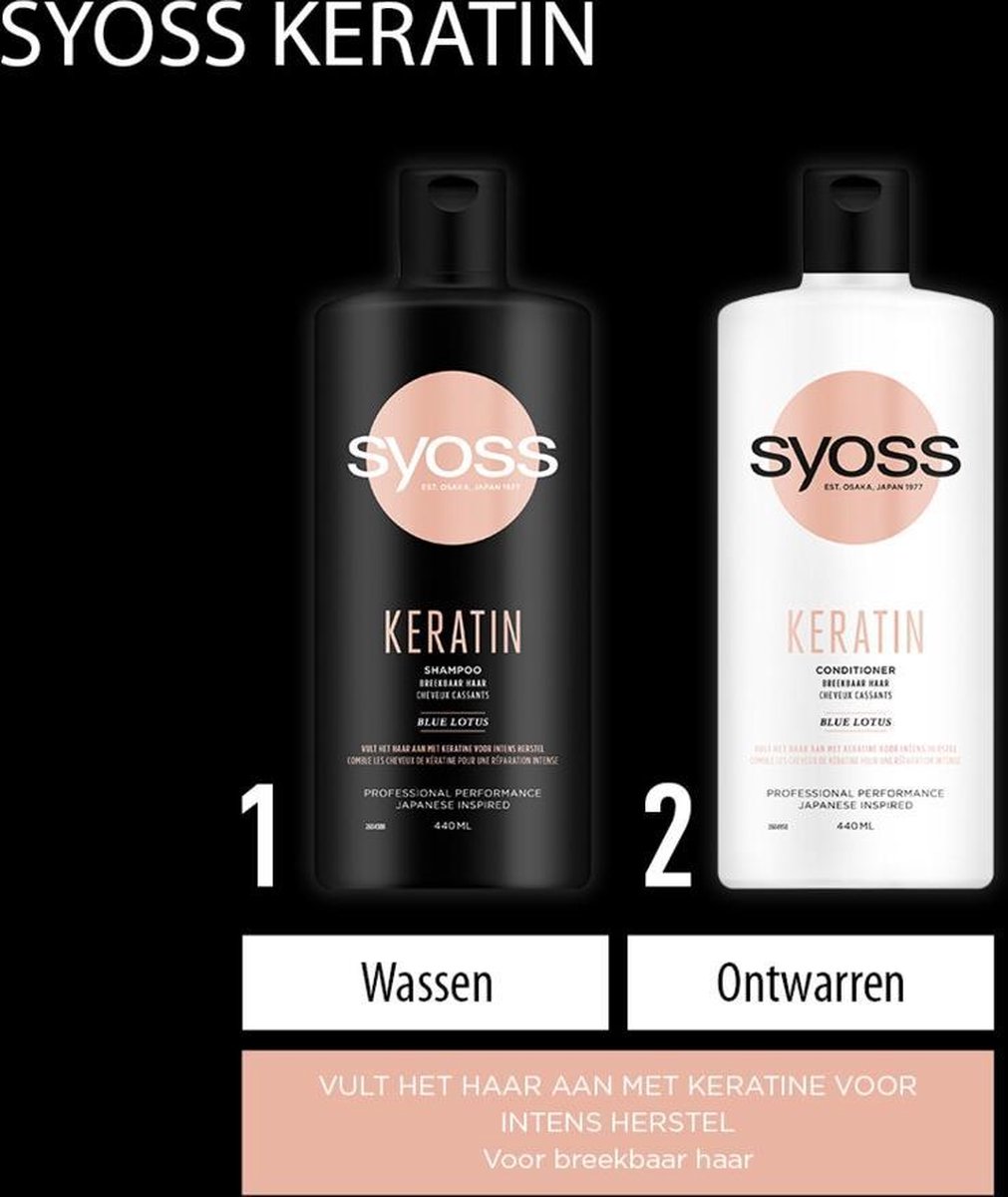 Syoss Shampoo Keratine 440ml