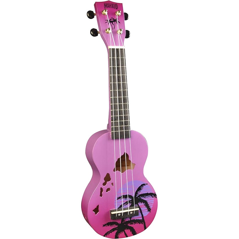 Mahalo MD1HA/PPB Designer Series Hawaii Purple Burst ukelele