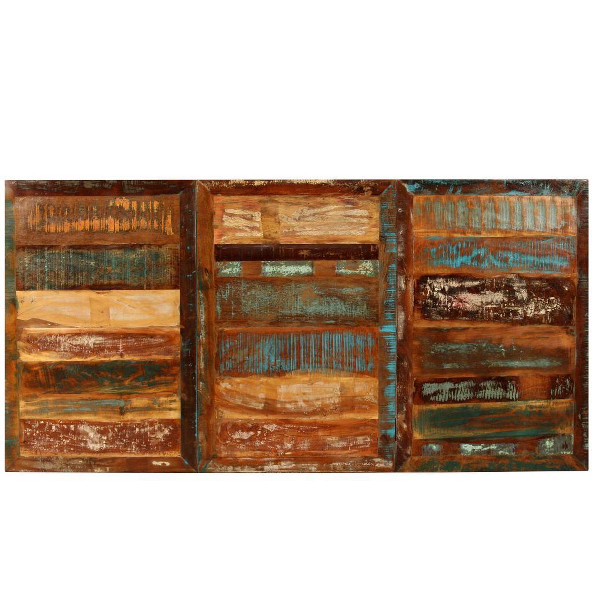 Vidaxl Eettafel 180 Cm Massief Gerecycled Hout - Bruin