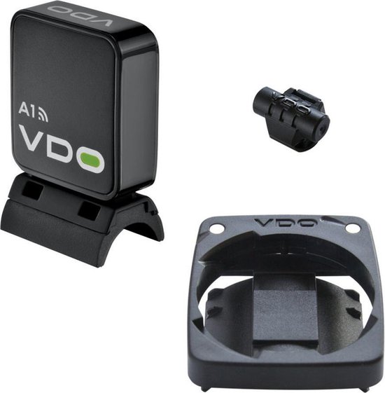 VDO Fietscomputer M2.1 Wl Analoog 10 Functies - Zwart