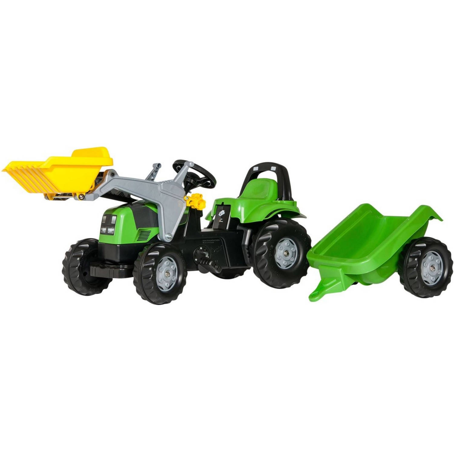 Rolly Toys Traptractor Rollykid Deutz-fahr Junior - Groen