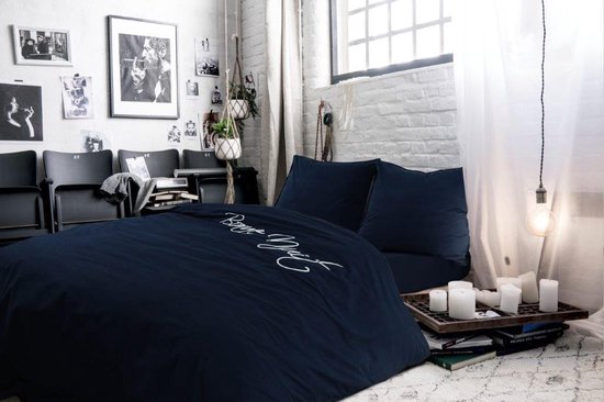 Papillon Napier Dekbedovertrek - 100% Percale Katoen - 1-persoons (140x200/220 Cm + 1 Sloop) - 1 Stuk (60x70 Cm) - - Grijs