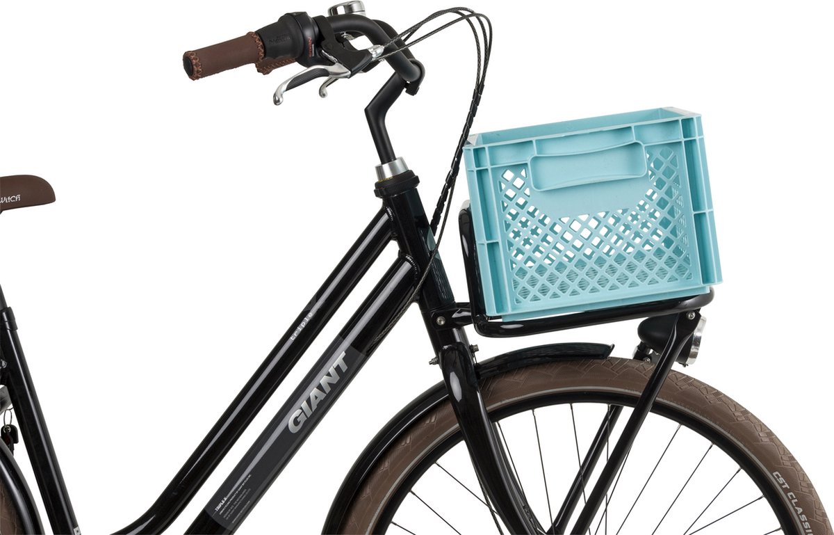 Fastrider fietskrat medium 40 x 30 x 22,5 cm 22 liter lichtblauw