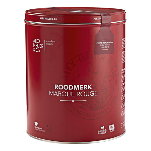 Alex Meijer & Co -merk Gemalen Koffie - 2.5kg - Rood