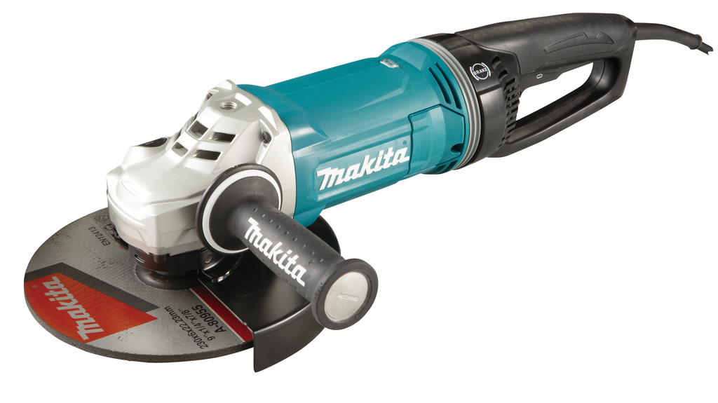 Makita GA9071X1 Haakse slijper 230 mm - 2800 Watt - met vastzetschakelaar en D-greep