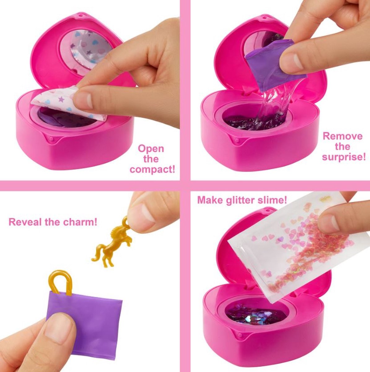 Barbie verrassingspop Color Reveal meisjes roze 15 delig