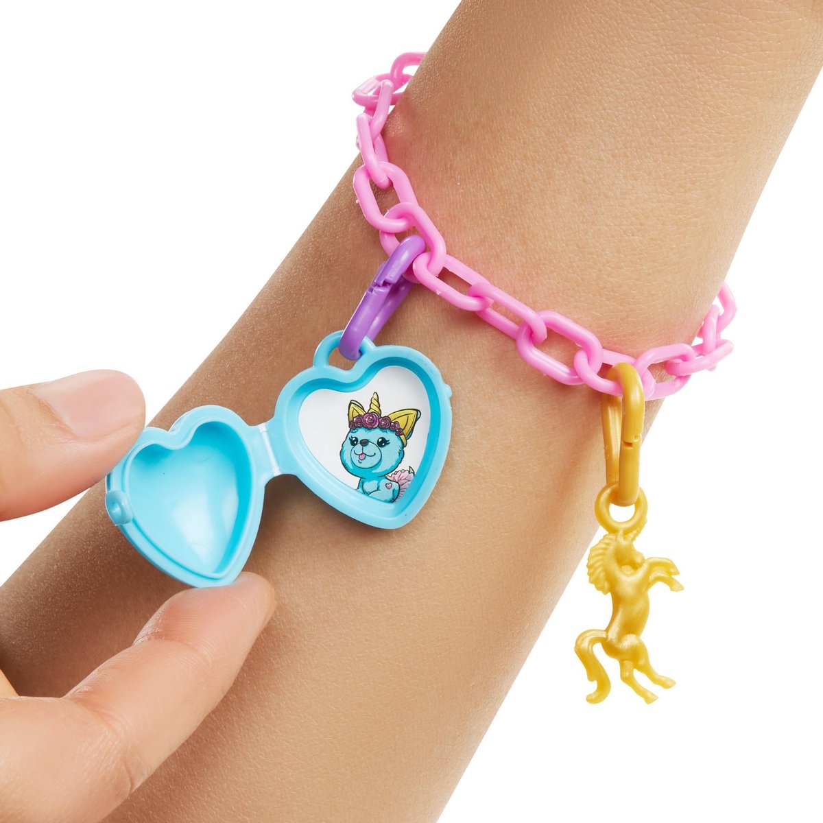 Barbie verrassingspop Color Reveal meisjes roze 15 delig