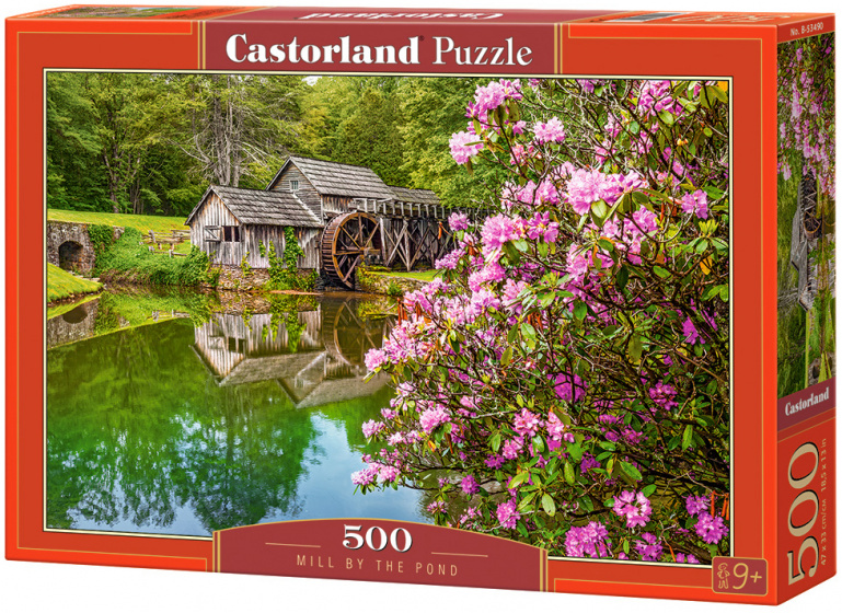 Castorland legpuzzel Mill By The Pond 33 x 47 cm 500 stukjes