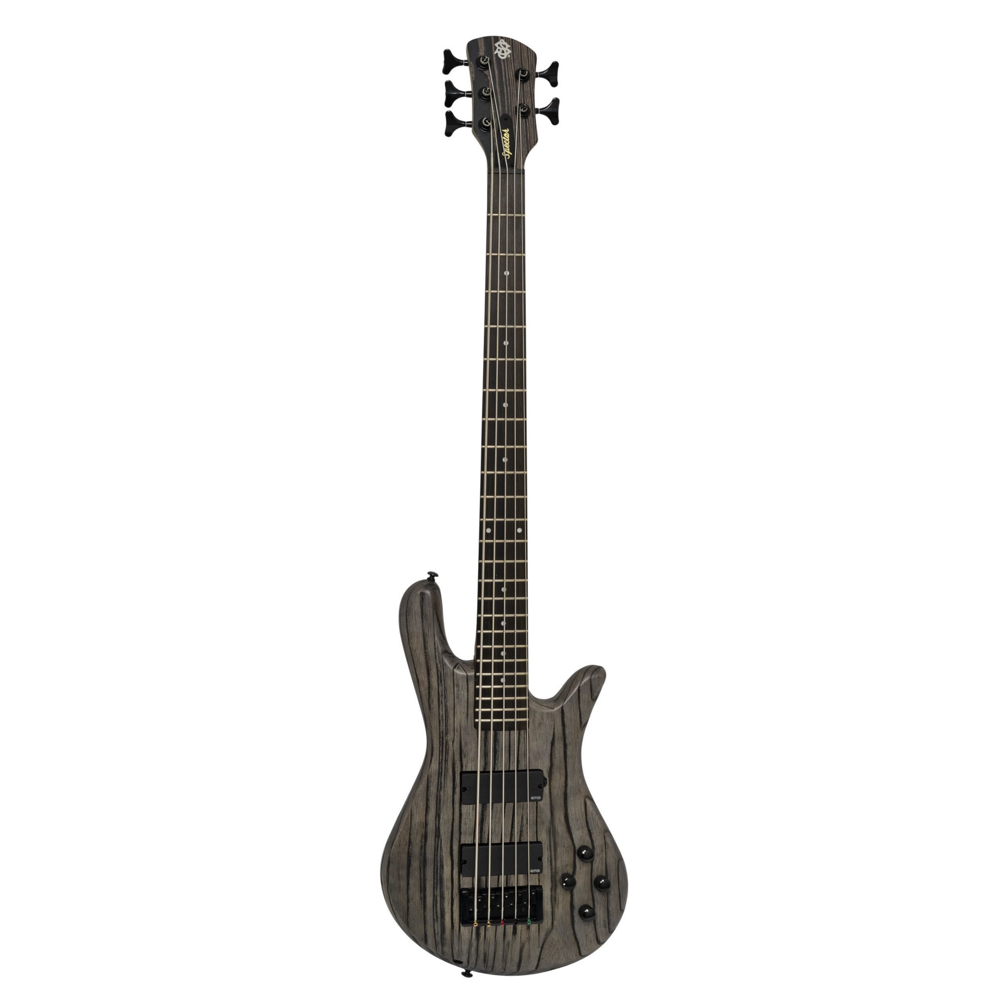 Spector NS Pulse 5 Charcoal Grey elektrische basgitaar - 5 snaren