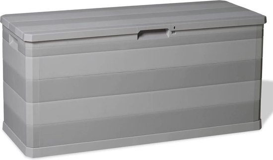 Vidaxl Tuinbox 117x45x56 Cm - Gris