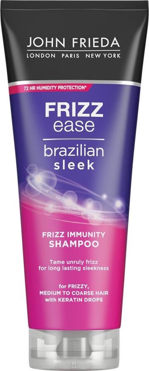 John Fr. Frizz Ease Shampoo Brazillian Sleek Immunity 250 ML