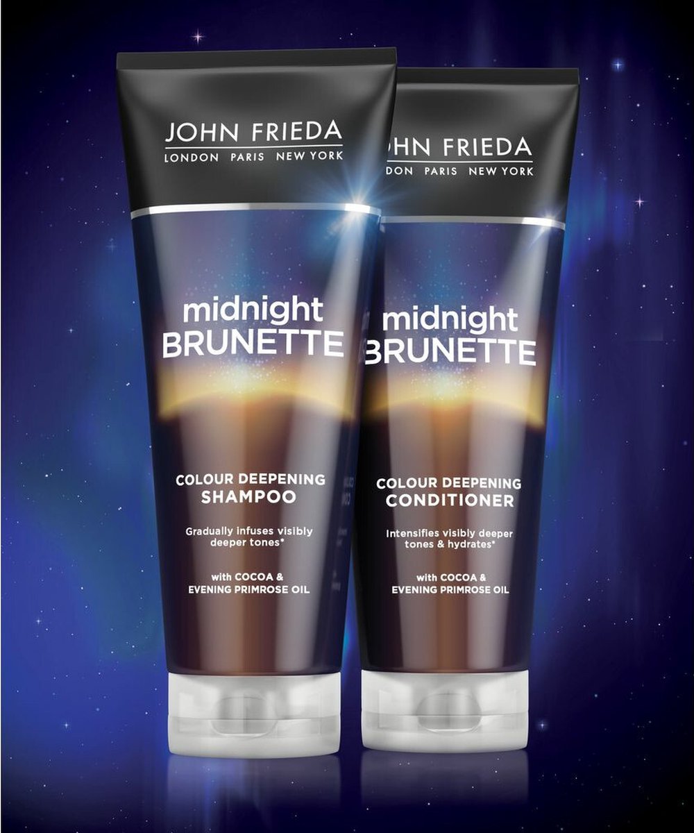 John Frieda Midnight Brunette Shampoo Colour Deepening 250 ML