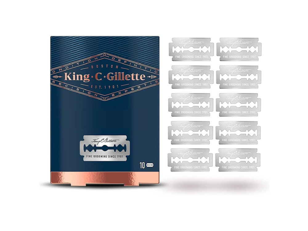 Gillette King C Scheermesjes Navulverpakking - 10 Mesjes