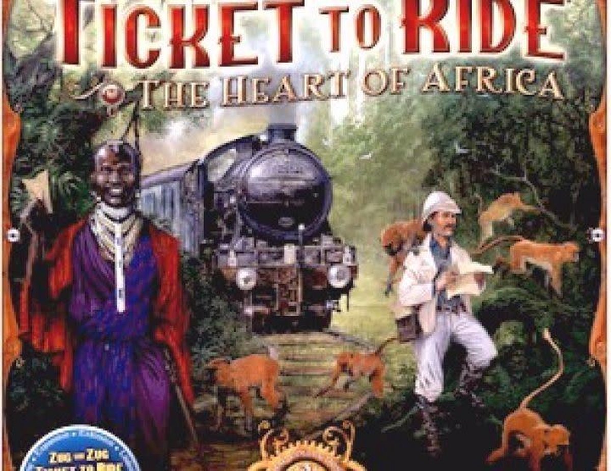 Days of Wonder uitbreiding Ticket to Ride Afrika