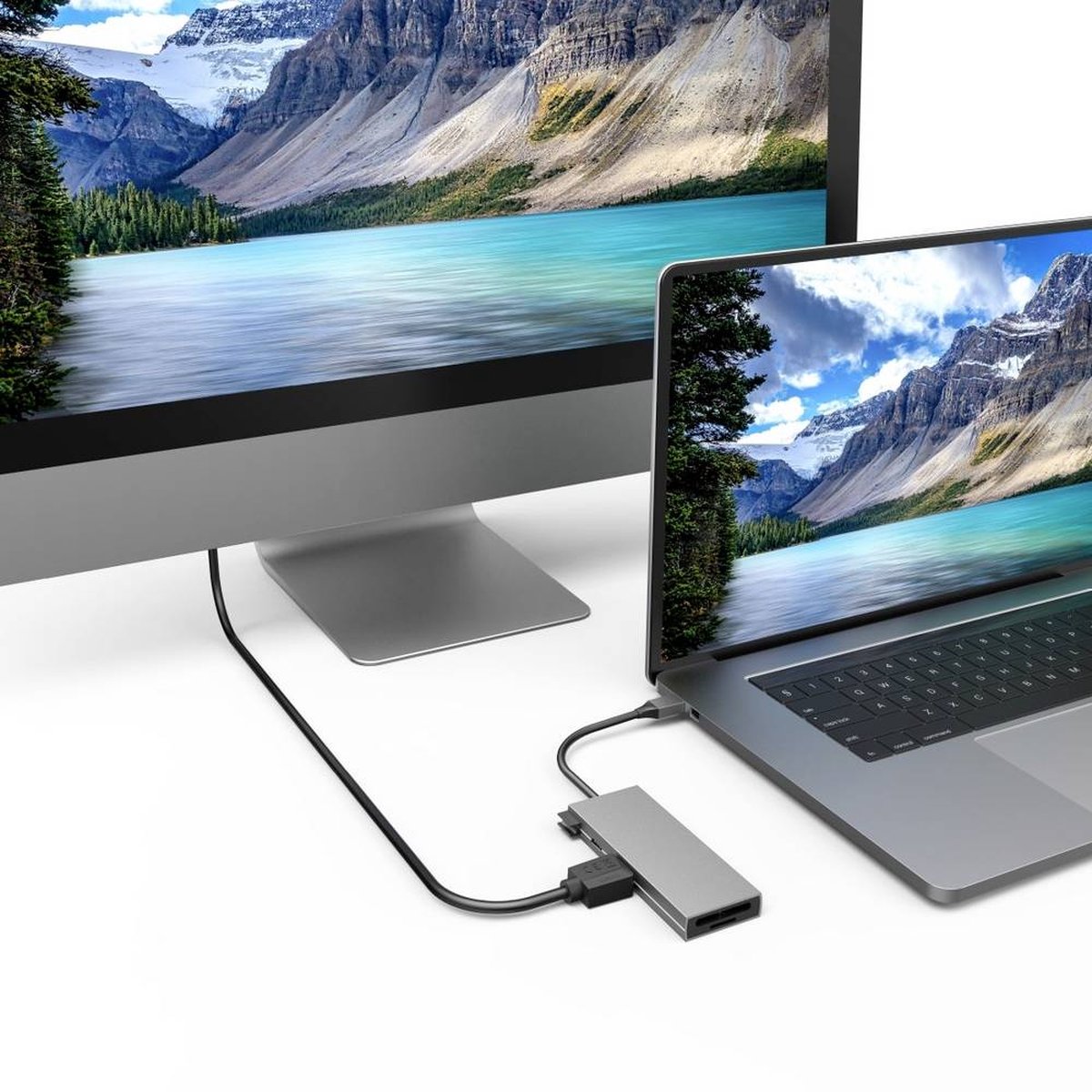 Hama USB-C-hub met 6 poorten