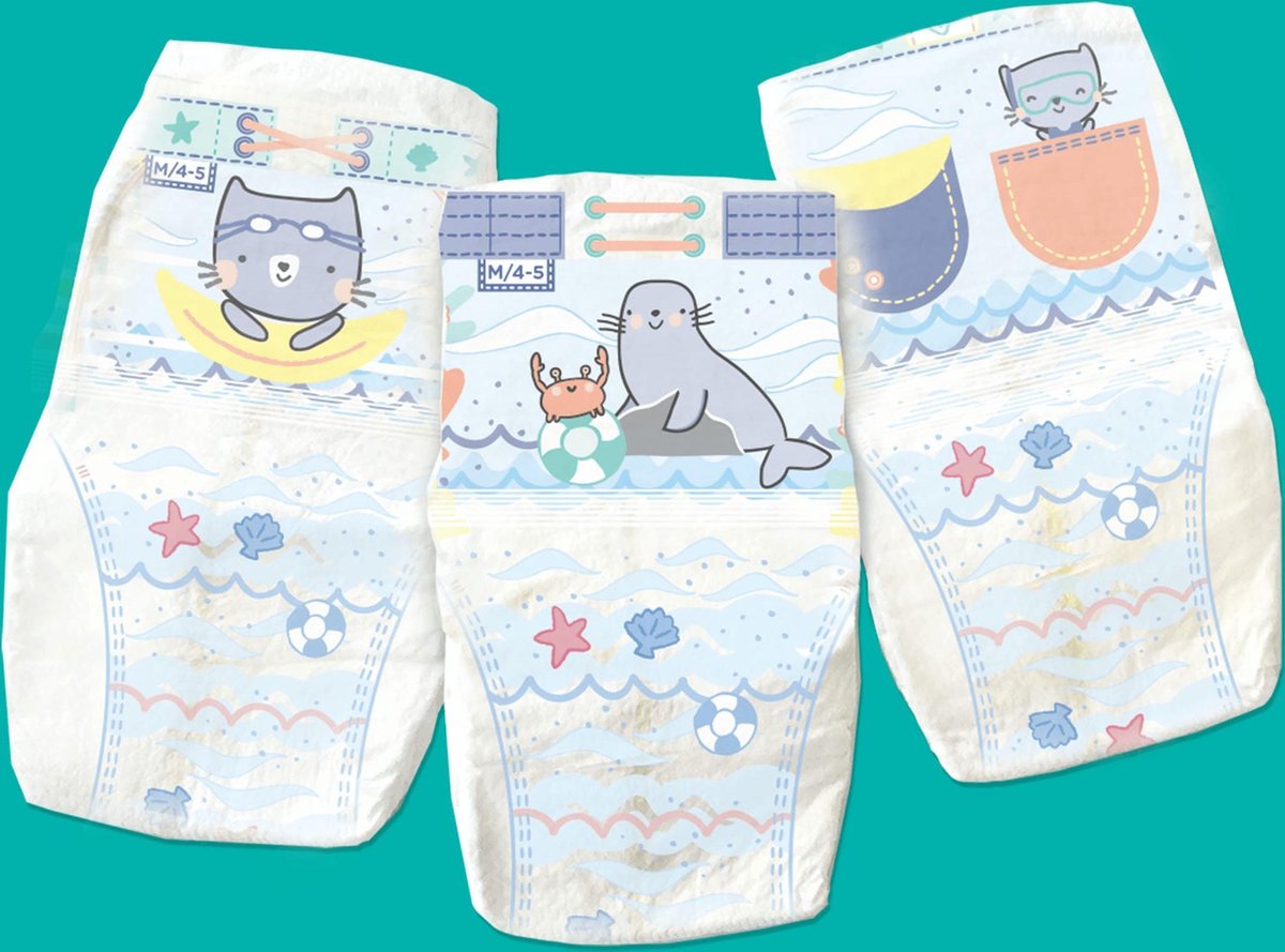 Pampers Splashers Maat 4-5 9-15kg Carrypack Luiers 11-Luiers