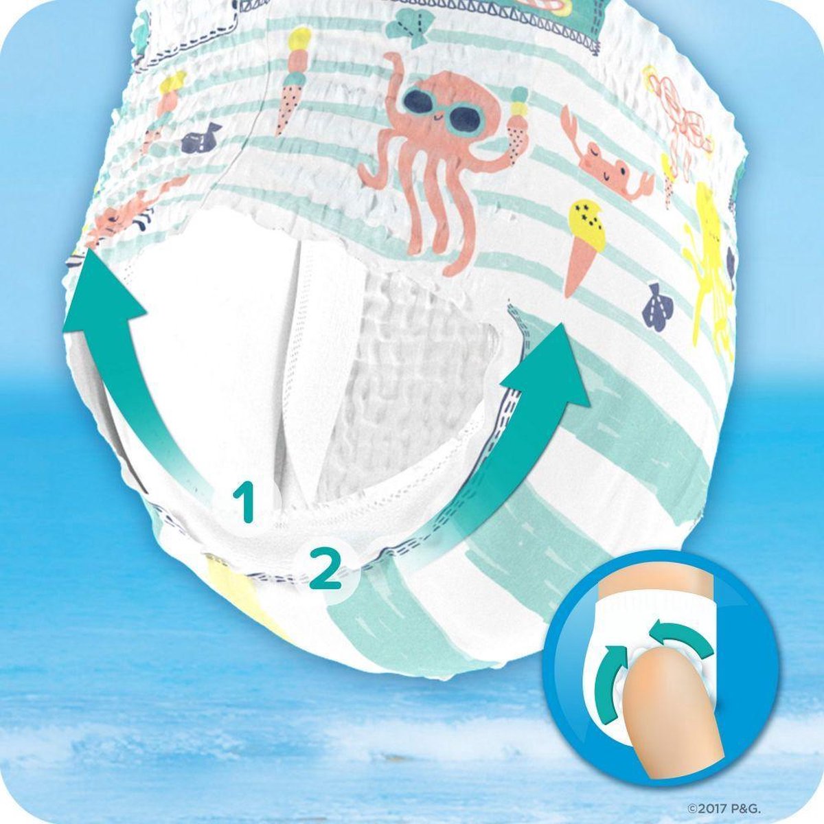 Pampers Splashers Maat 4-5 9-15kg Carrypack Luiers 11-Luiers