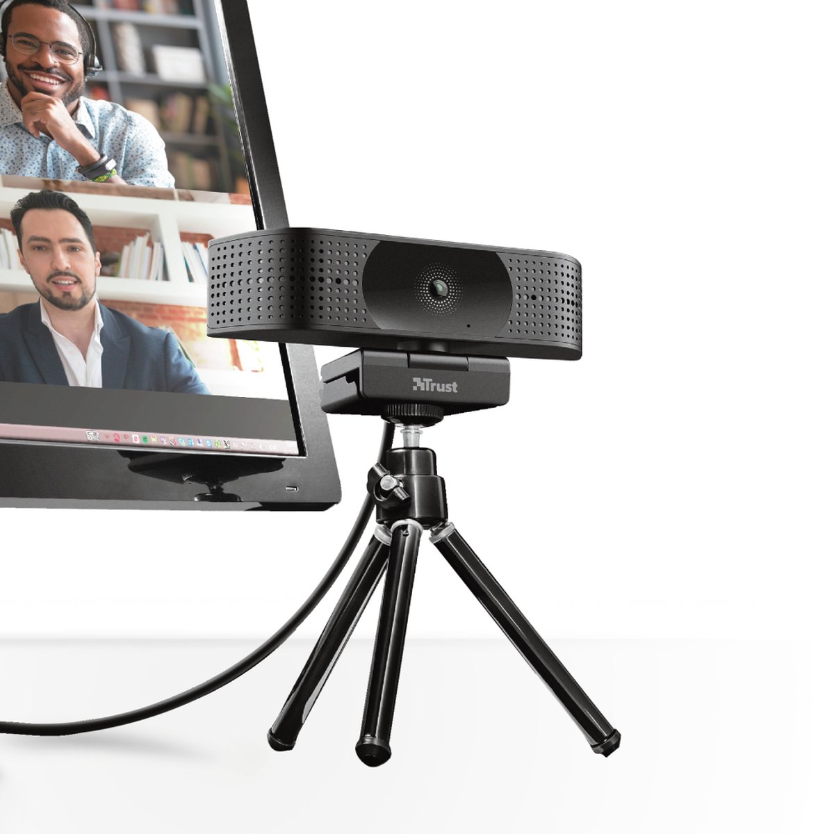 Trust Teza 4K Ultra HD Webcam - Zwart