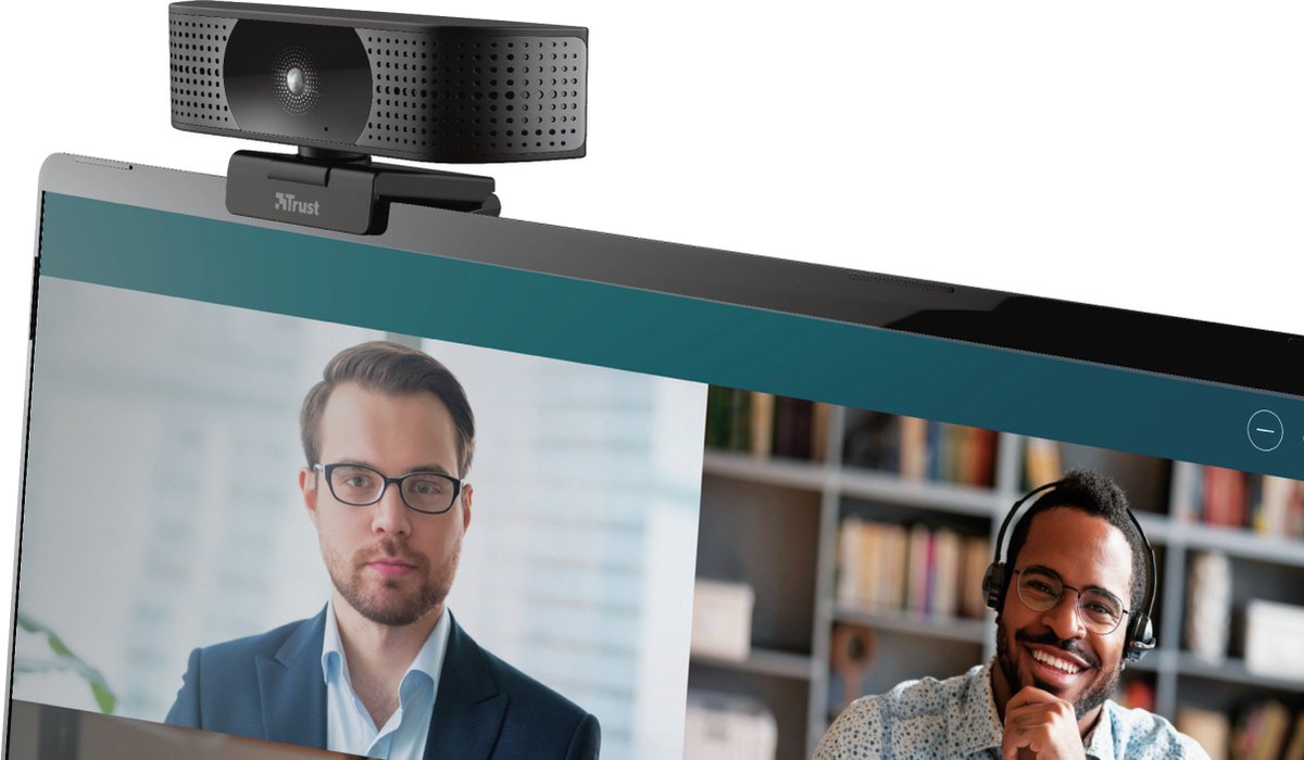 Trust Teza 4K Ultra HD Webcam - Zwart