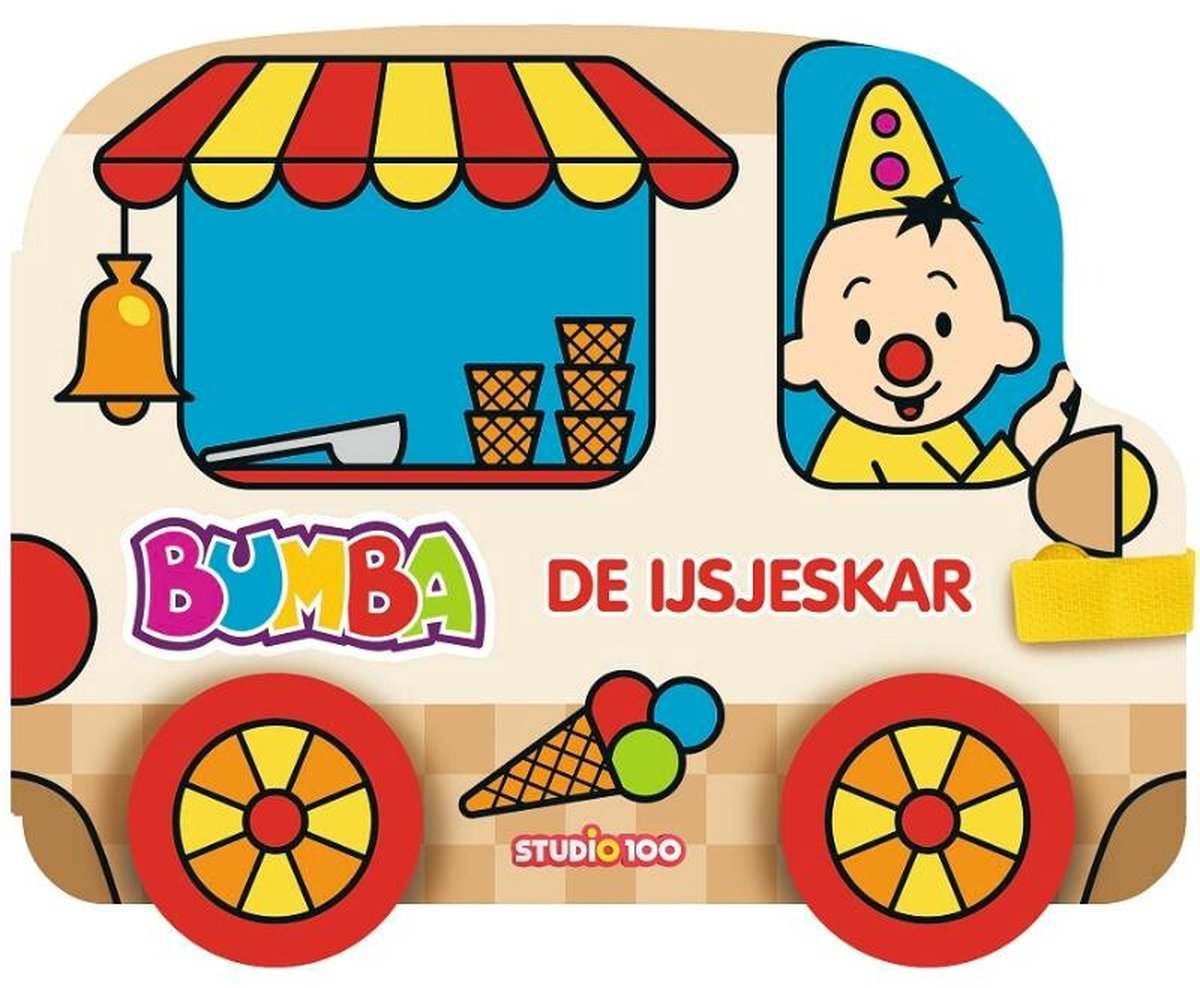 Studio 100 Bumba : kartonboek met wielen