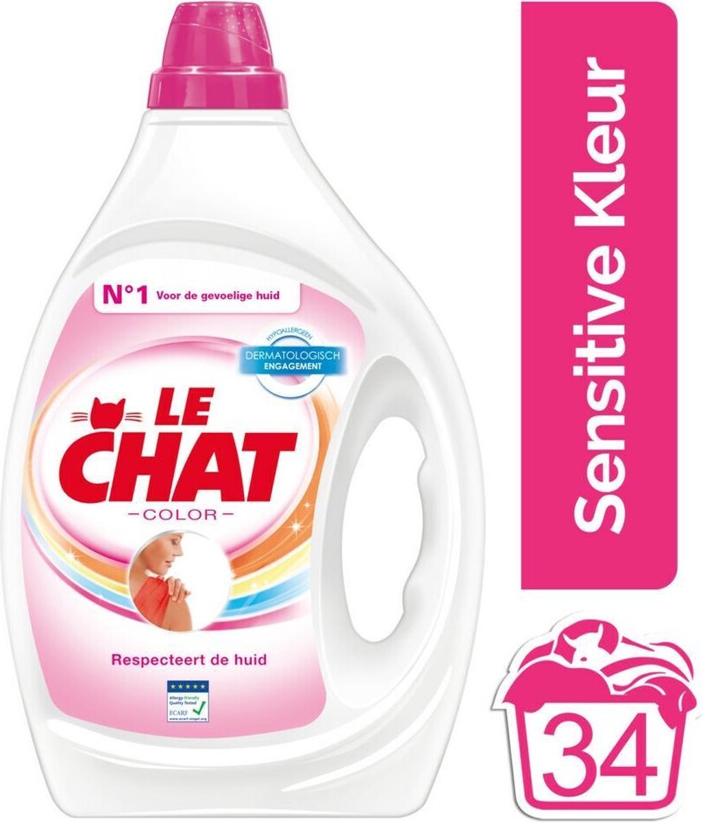 Huismerk Premium Vloeibaar Wasmiddel Color - 1,7L