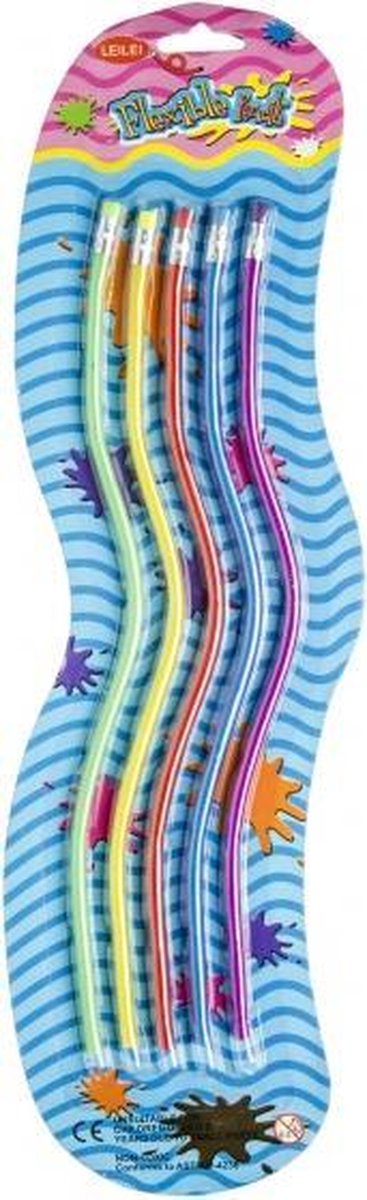 LG-Imports LG Imports flexibele potloden 5 stuks
