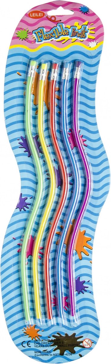 LG-Imports LG Imports flexibele potloden 5 stuks