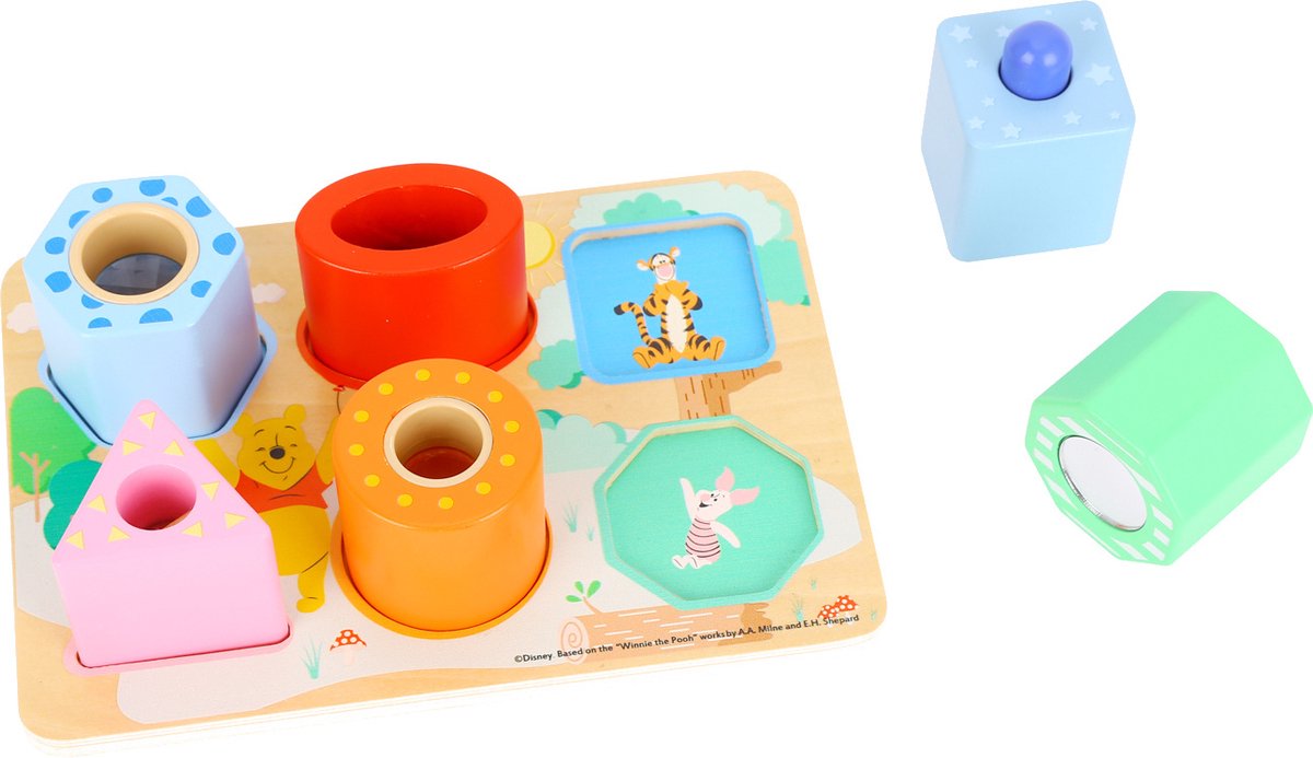 Disney blokkenpuzzel Winnie the Pooh junior hout 7 delig