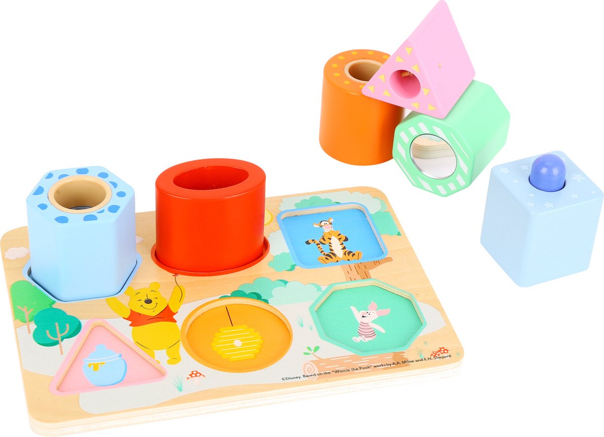 Disney blokkenpuzzel Winnie the Pooh junior hout 7 delig