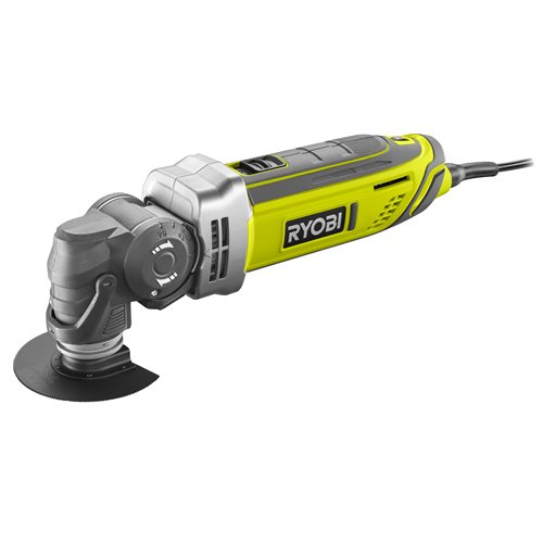 Ryobi RMT300-TA Multitool in toolbox - 300W