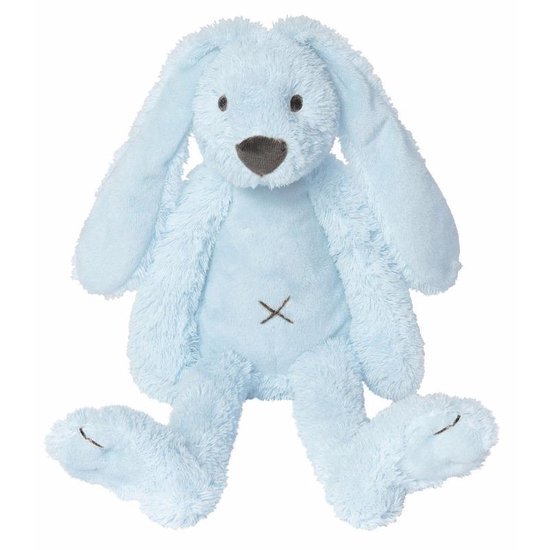 Happy Horse Verjaardag Knuffel Konijn 28 Cm Met Gratis Verjaardagskaart - Blauw