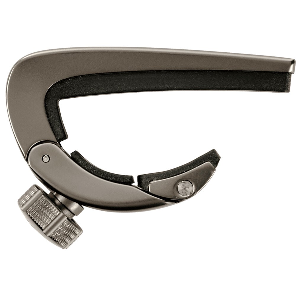 Dunlop DPCGM Pivot Capo Gun Metal Black capo voor klassieke gitaar