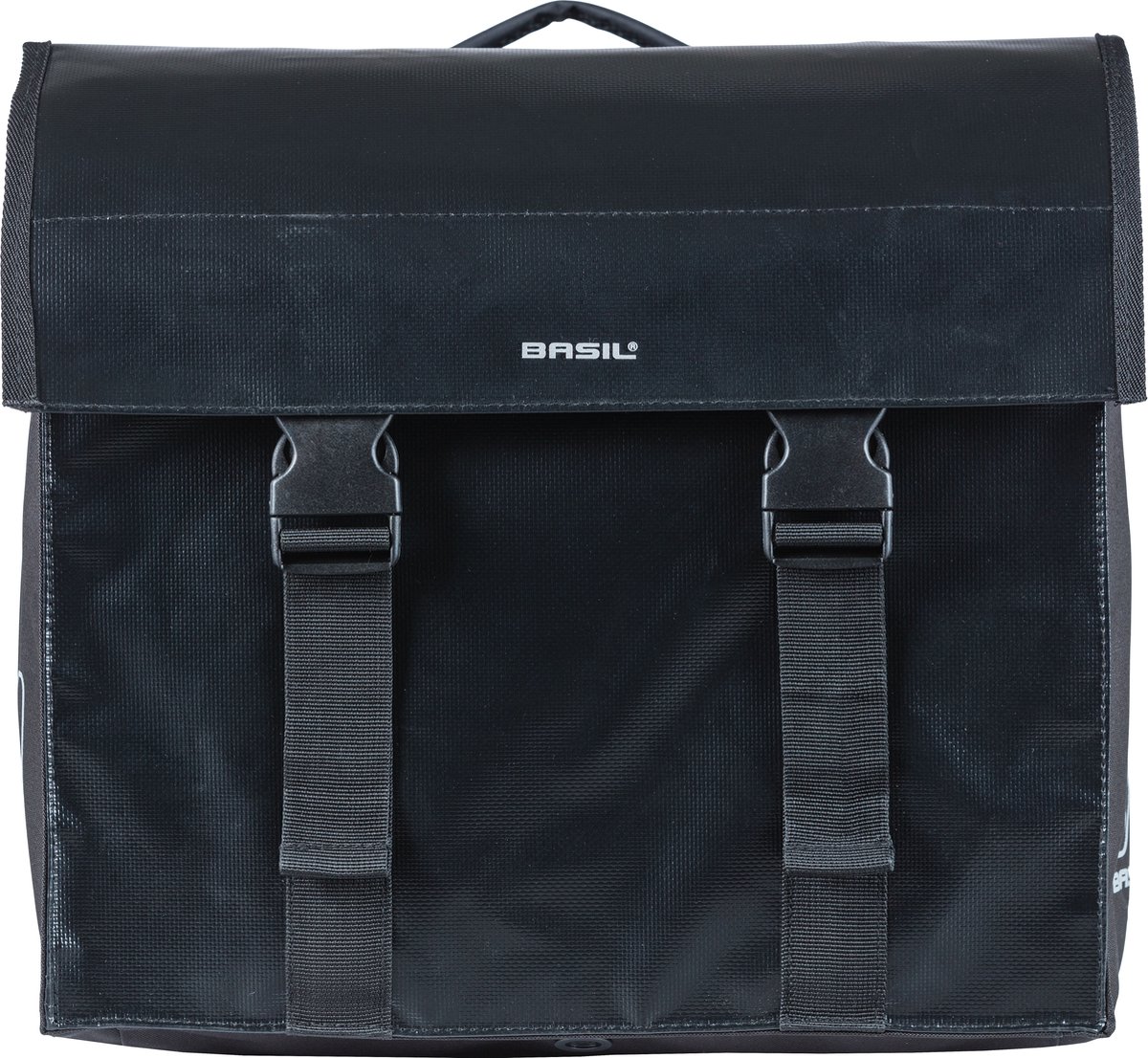 Basil Dubbele Fietstas Urban Load Mik 48-53l - Black/black - Zwart