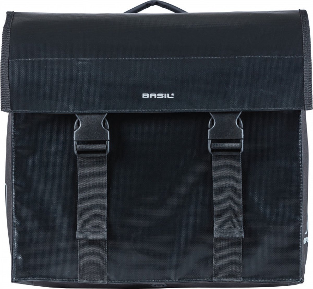 Basil Dubbele Fietstas Urban Load Mik 48-53l - Black/black - Zwart