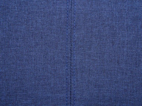 Beliani Chicago Eetkamerstoel Set Van 2 Polyester 56 X 44 Cm - Blauw