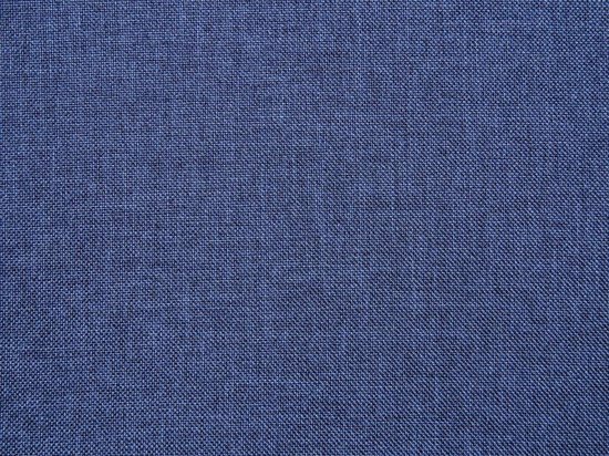 Beliani Chicago Eetkamerstoel Set Van 2 Polyester 56 X 44 Cm - Blauw
