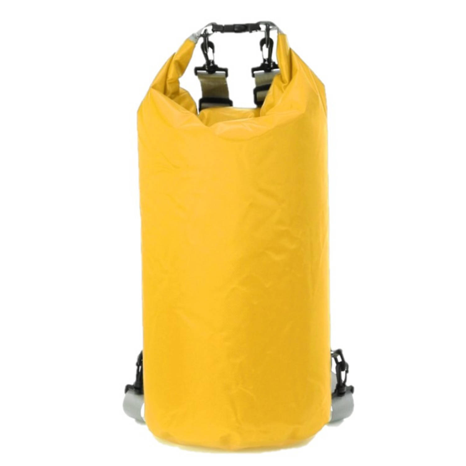 Bellatio Design Waterdichte Duffel Bag/plunjezak 20 Liter - Reistas (Volwassen) - Geel