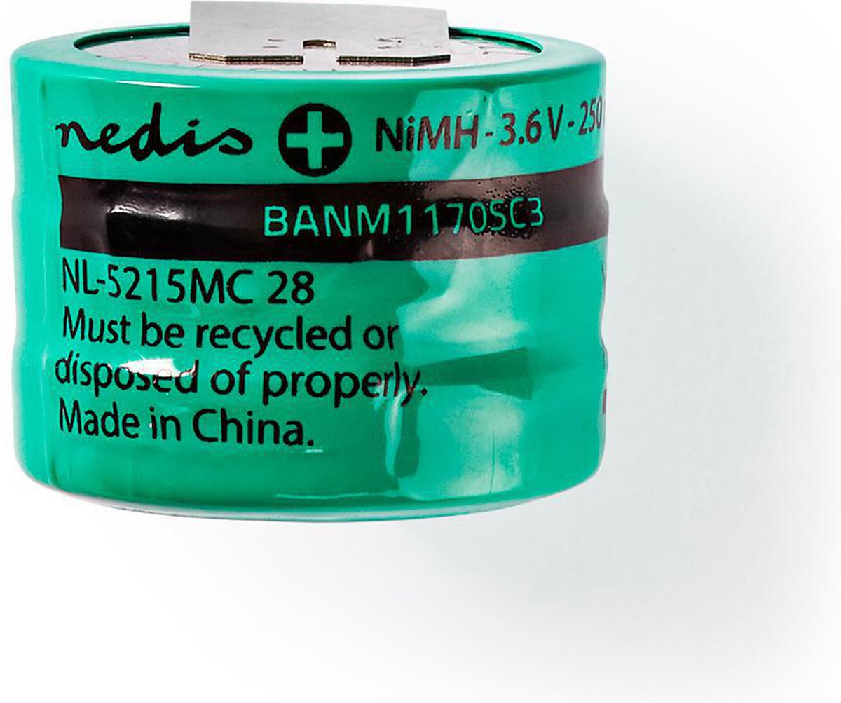 Nedis Oplaadbare Nimh-batterij - Banm1170sc3 - - Groen