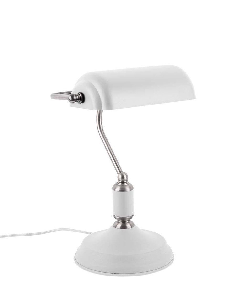 Leitmotiv Bank Bureaulamp - Wit