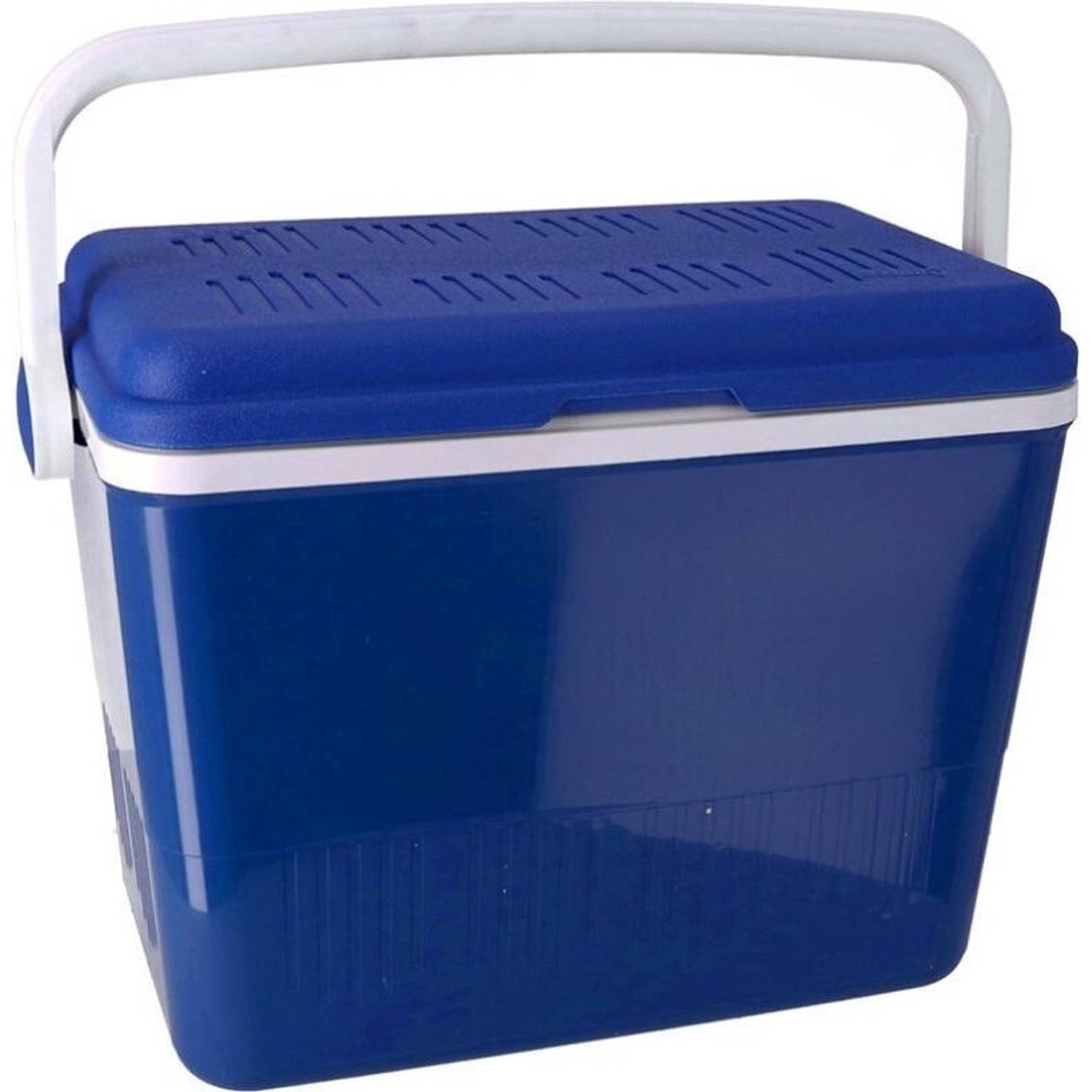 Koelbox 2-in-1 Donker 42 Liter 35 X 55 X 39 Cm - Koelboxen - Blauw