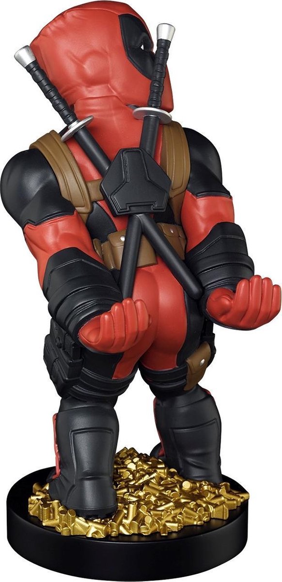 Exquisite Gaming Cable Guy Support Controller - Deadpool Figurine - Nieuwe Versie