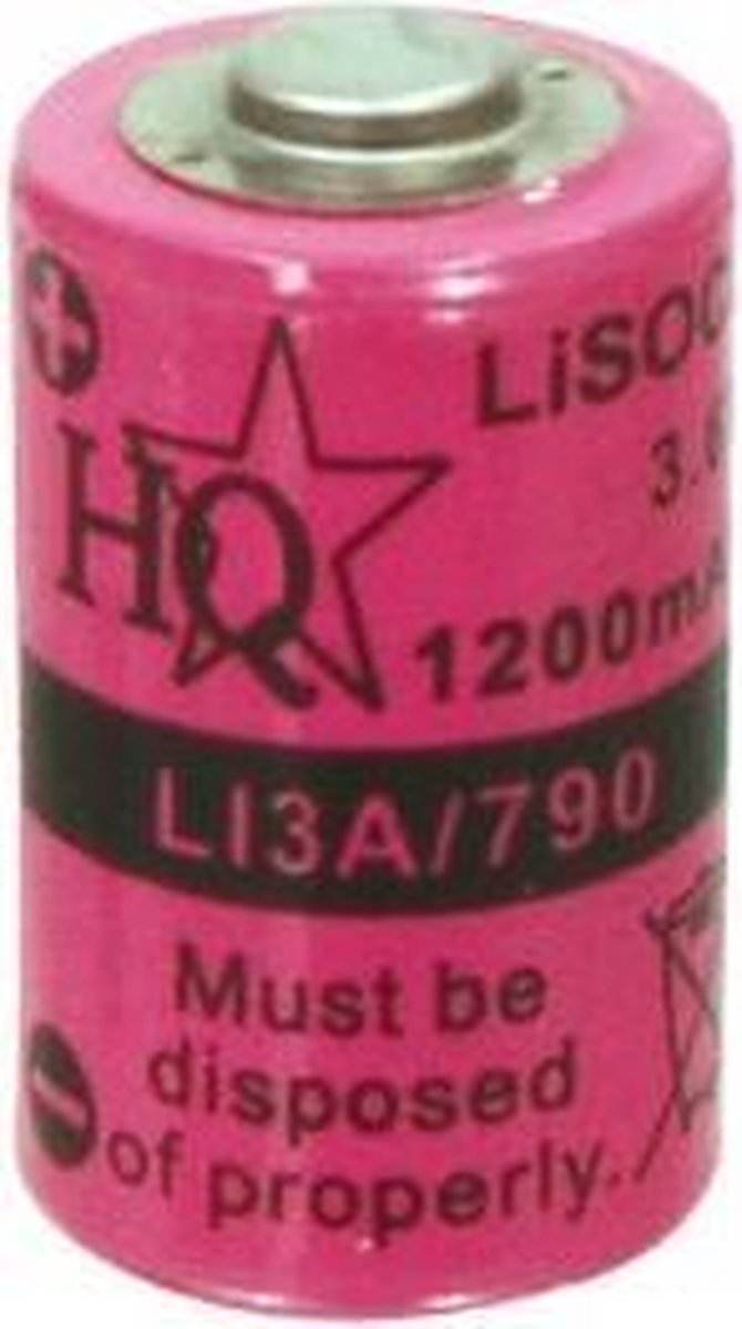 Nedis Lithiumthionylchloride-batterij Er14250 - Balter14250 - - Roze