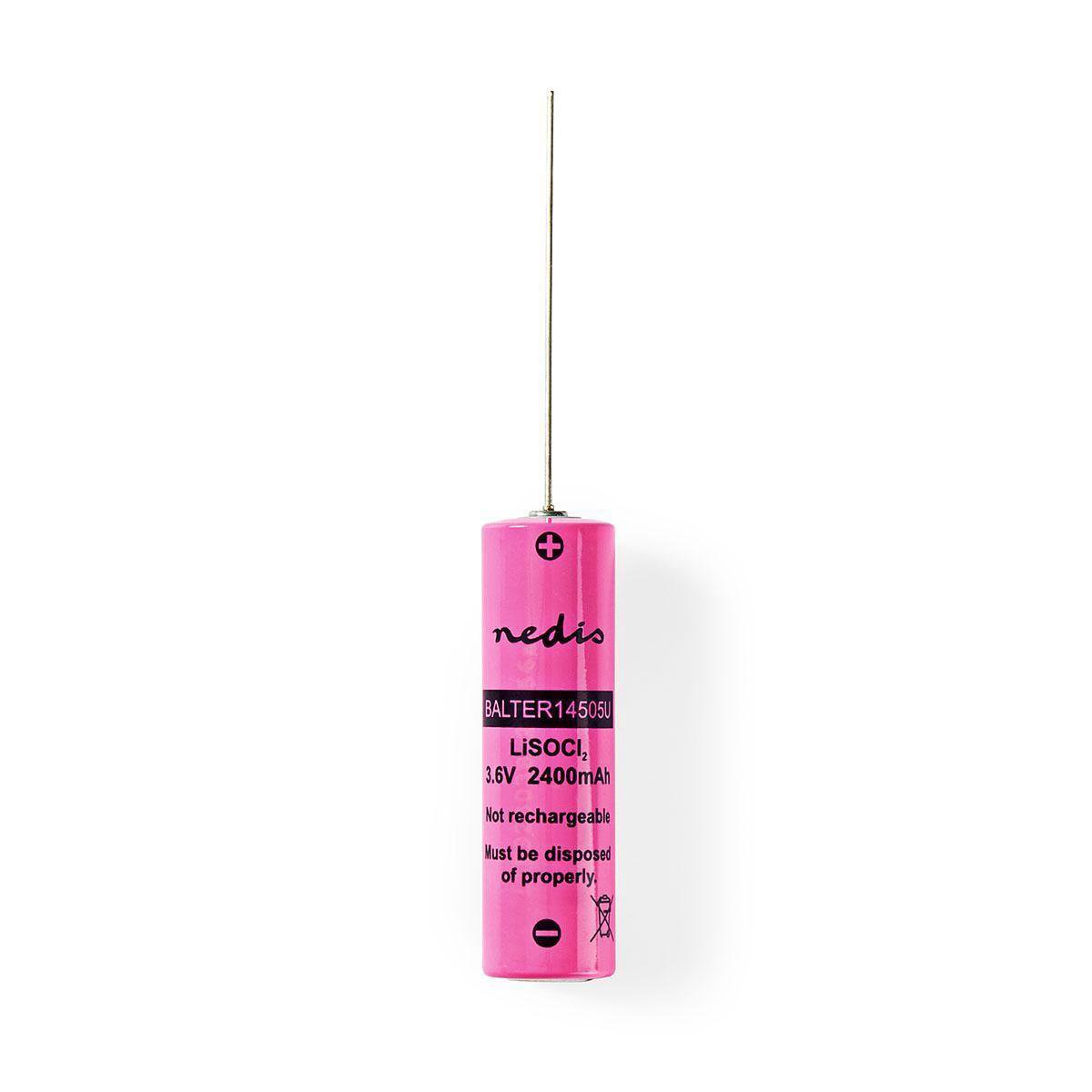Nedis Lithiumthionylchloride-batterij Er14505 - Balter14505 - - Roze