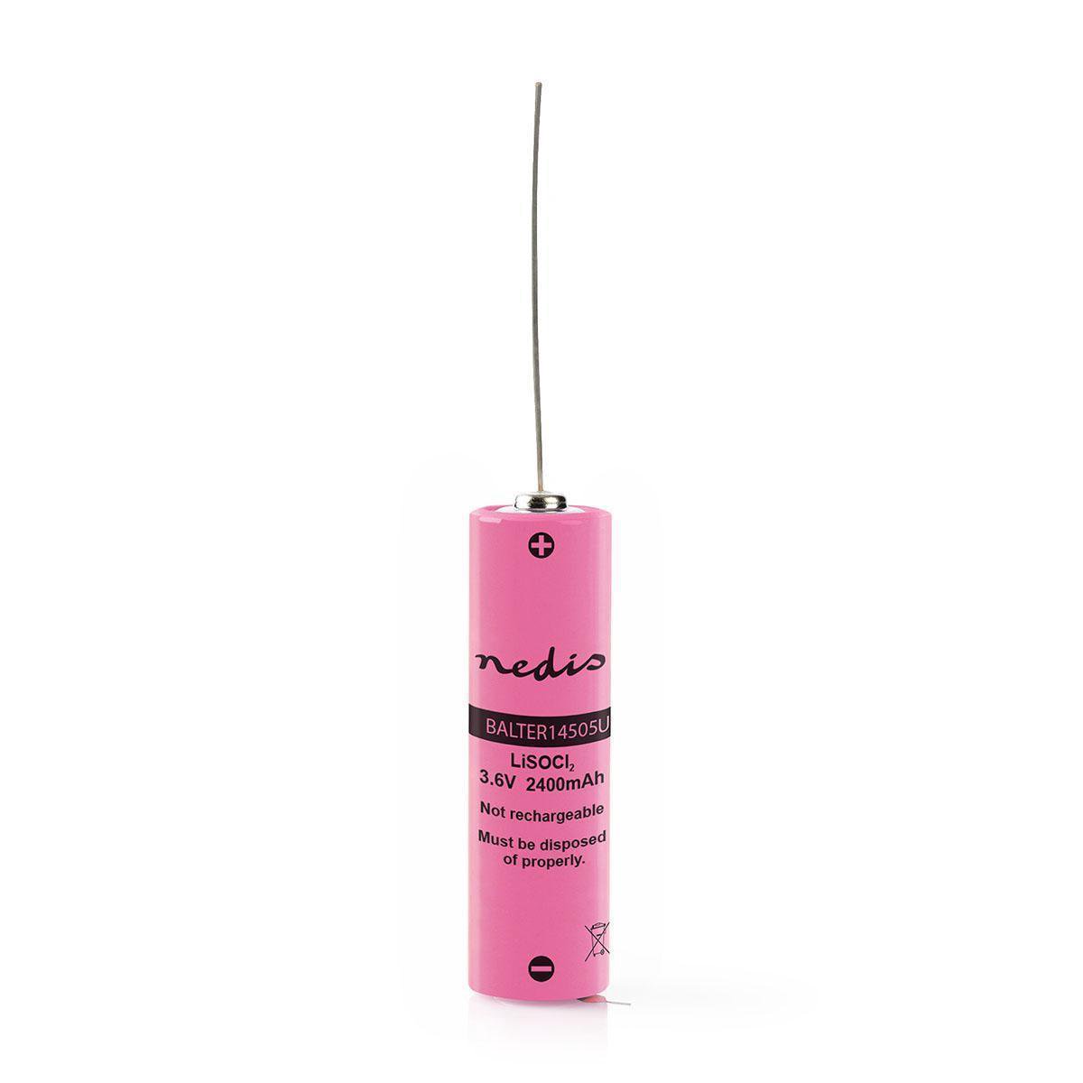 Nedis Lithiumthionylchloride-batterij Er14505 - Balter14505 - - Roze
